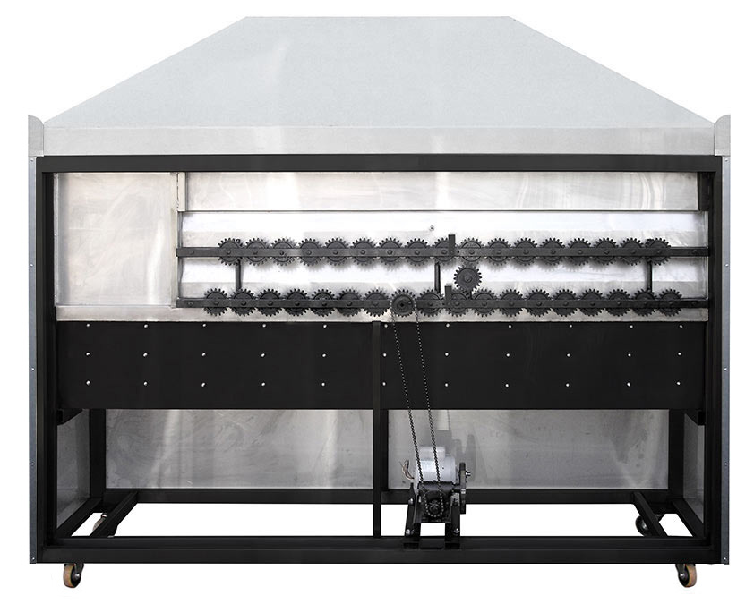 Estrutura e Forno em Metal Pintado