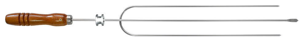 Triplo Coração Cromado